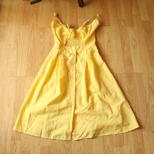 Ecowish - Cut out yellow dress!